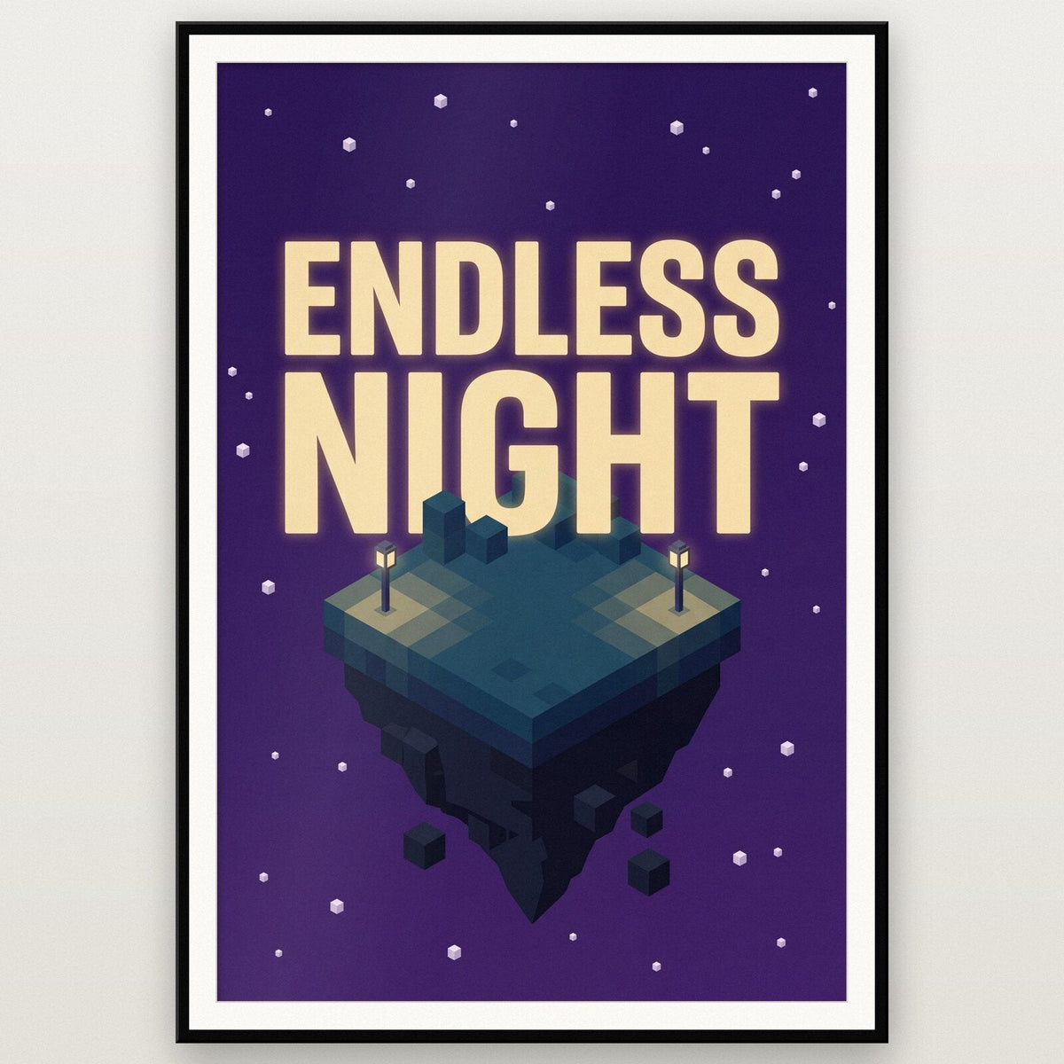 Endless Night Gaming Art Print
