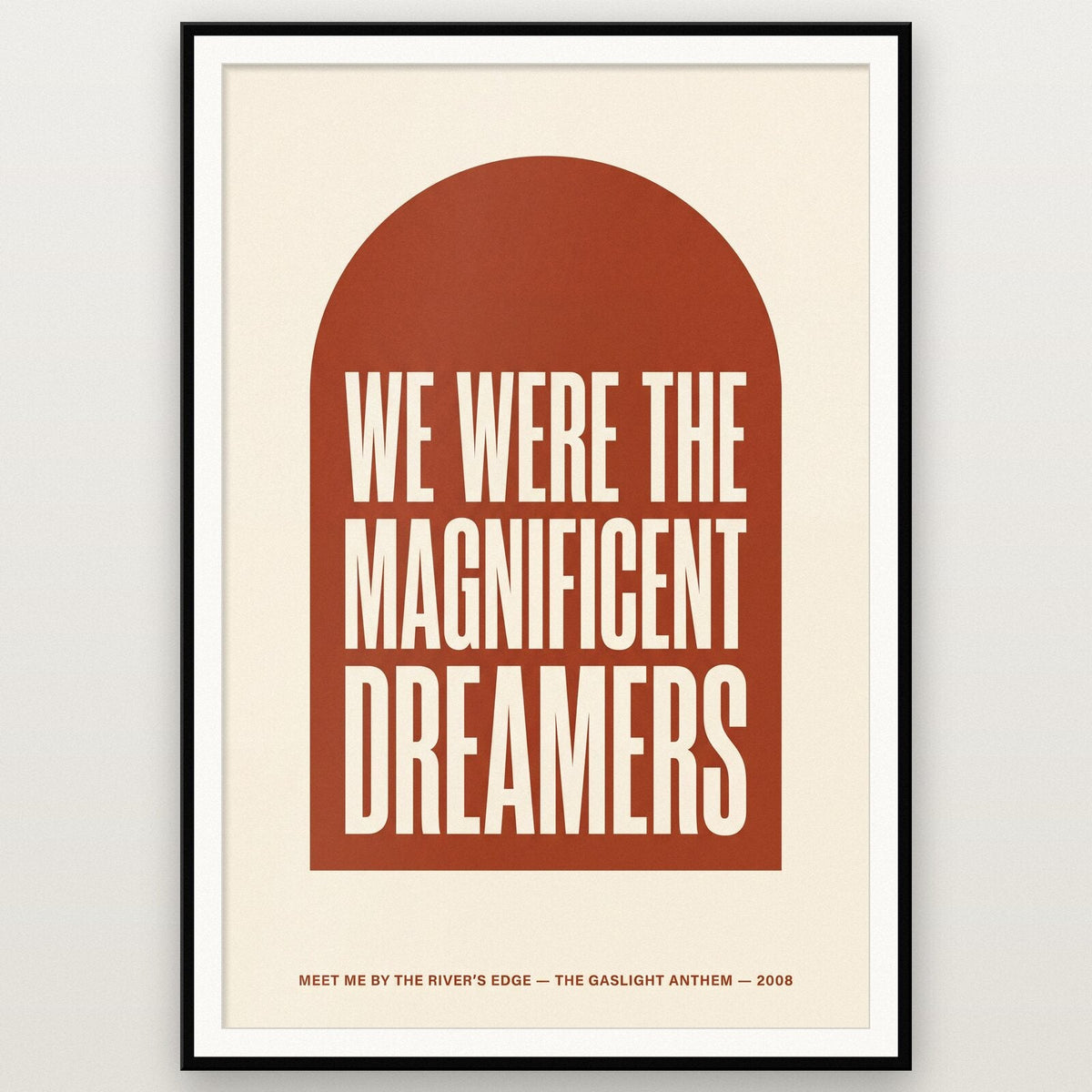 Meet Me By The Rivers Edge Lyrics Print
