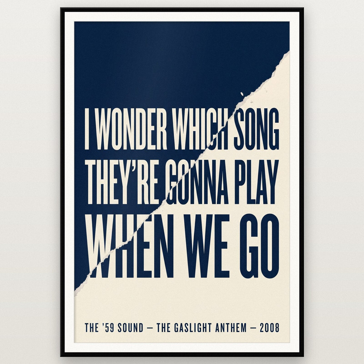 Which Song Lyrics Print