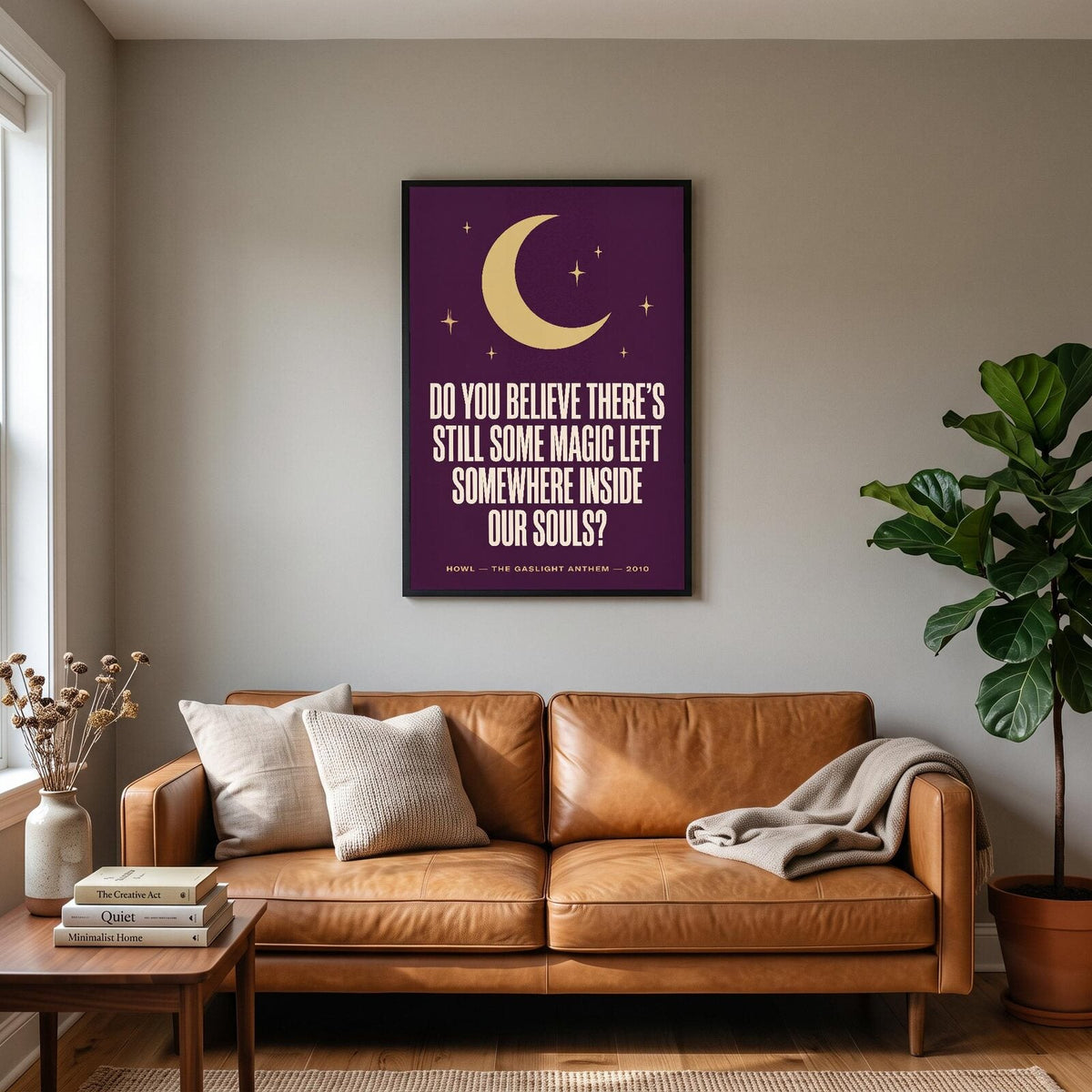 Howl Lyrics Print