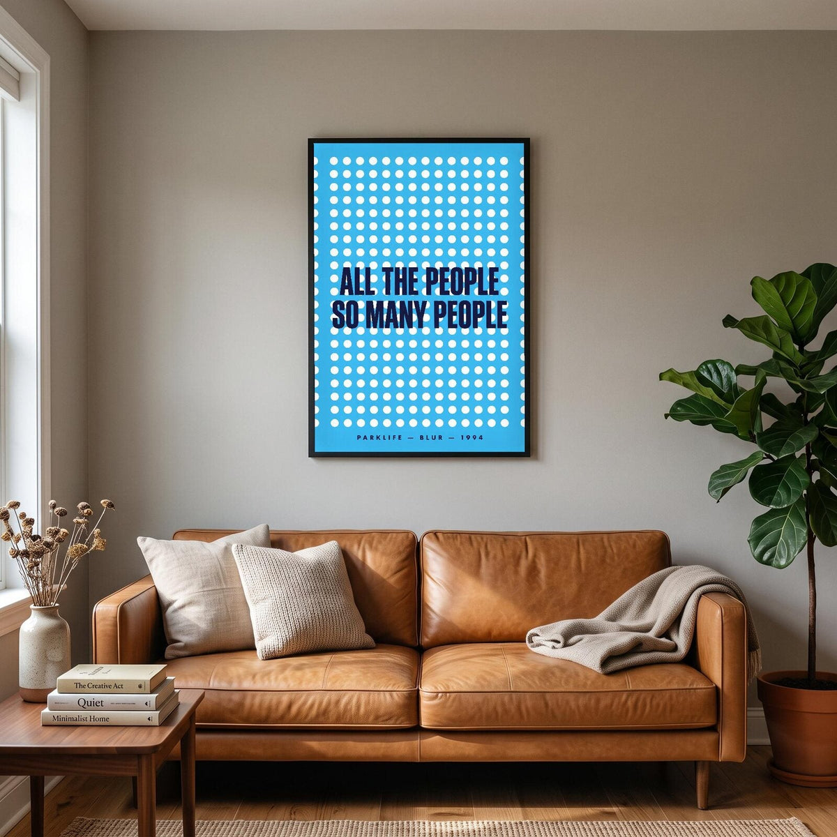 Parklife Lyrics Print