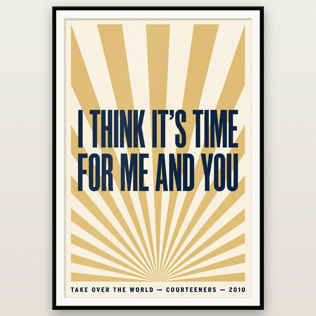 Take Over The World Lyrics Print