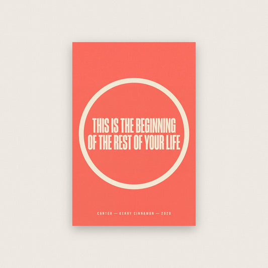 Canter Lyrics Print