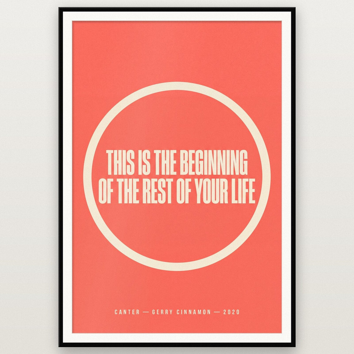 Canter Lyrics Print