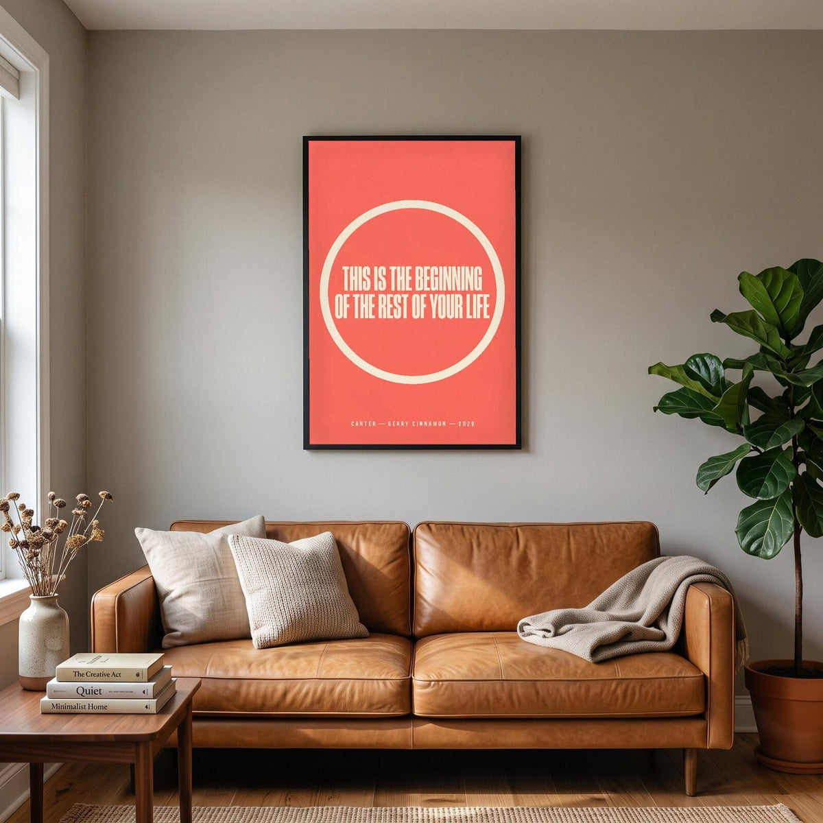 Canter Lyrics Print