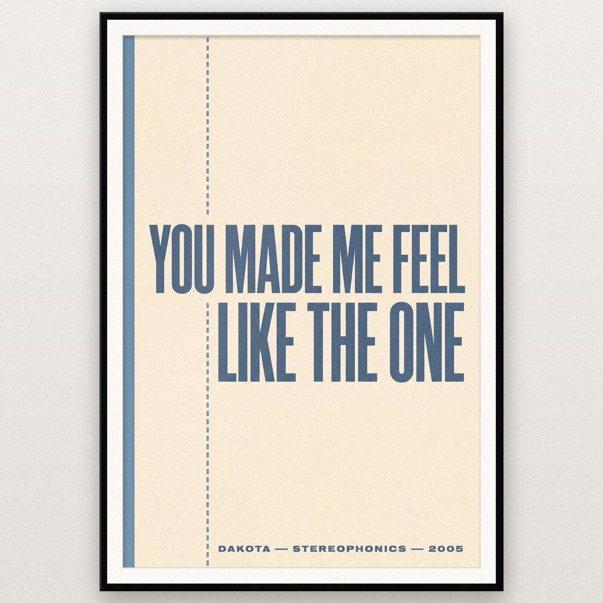 Dakota Lyrics Print