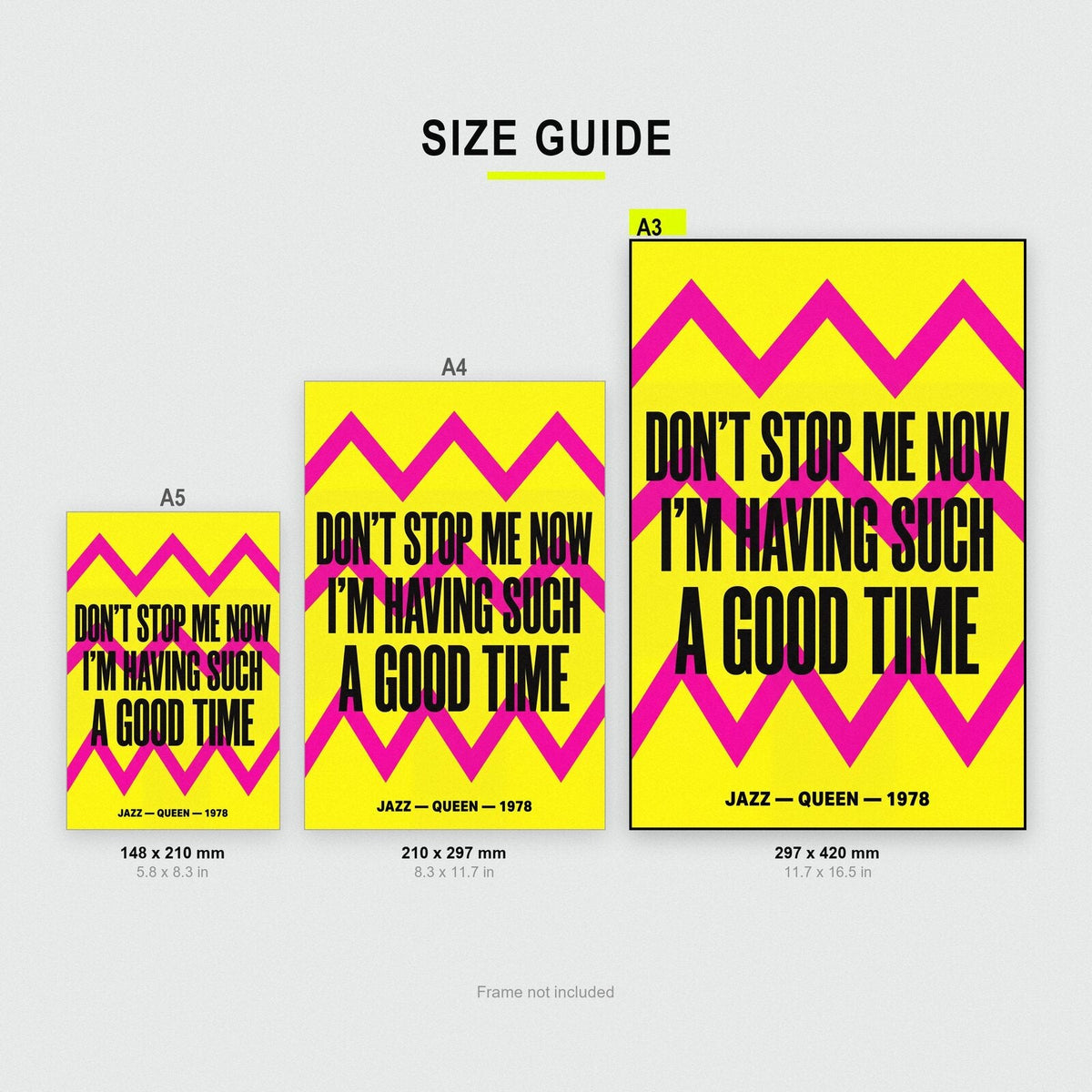 Dont Stop Me Now Lyrics Print
