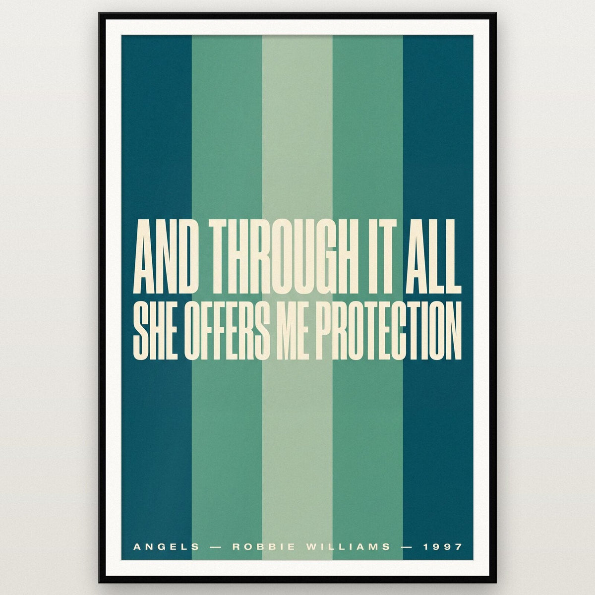 Angels Lyrics Print