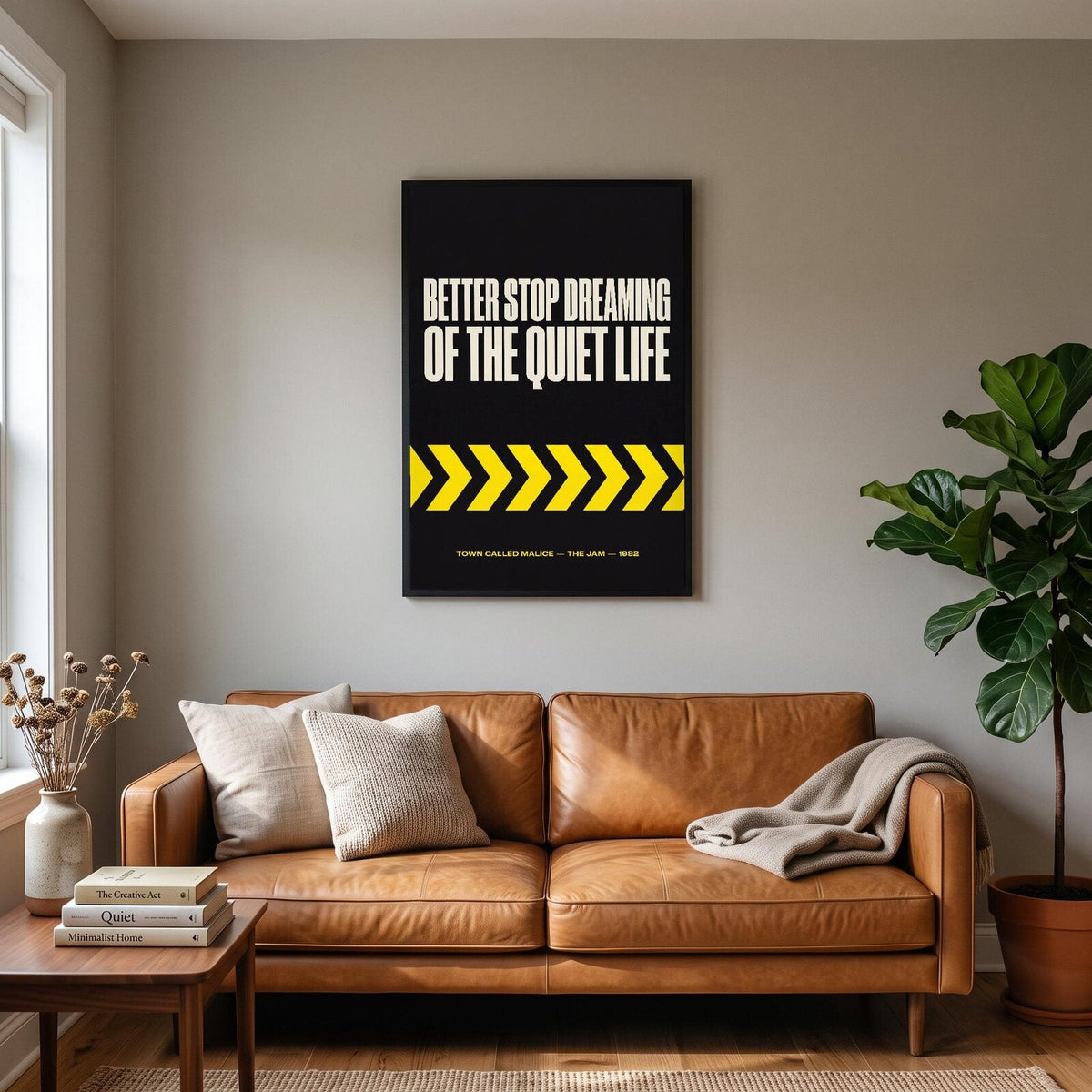 Town Called Malice The Jam Lyrics Print