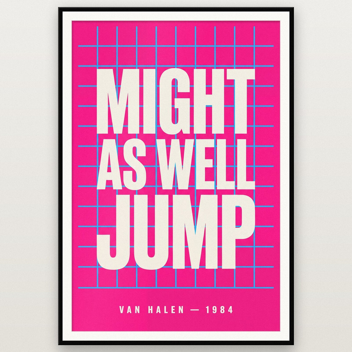 Jump Lyrics Print