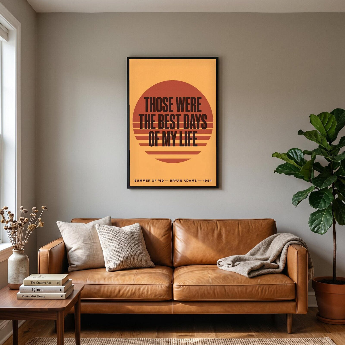 Summer Of 69 Lyrics Print